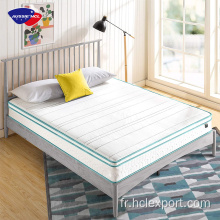 Matelas de printemps en mousse à mémoire de forme reine du roi reine